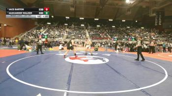 2A-285 lbs Semifinal - Jace Barton, Kemmerer vs Alexander Walker, Rocky Mountain