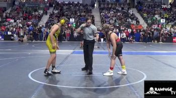 130 lbs Champ. Round 1 - Tripp Kinnison, Bobcat WC vs Jackson Spilman, Atchison