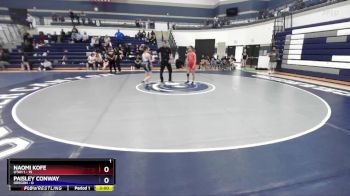 115 lbs Round 1 (4 Team) - Naomi Kofe, Utah 1 vs Paisley Conway, Oregon