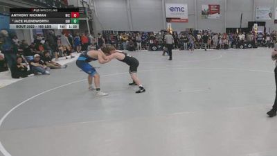 165 lbs Champ. Rd Of 32 - Jace Klendworth, Immortal Athletics WC vs Anthony Rickman, Weigh-in Club