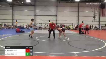 195 lbs Prelims - Logan Harmon, OMP Mat Factory Defiant vs Jackson Ingentino, Indiana Thorougbreds