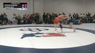 125 lbs Champ. Rd Of 32 - Brynlee Sorensen, Sanderson Wrestling Academy vs Kandice Spry, Ohio