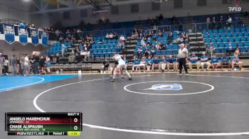 126 lbs Placement Matches (8 Team) - Chase Alspaugh, Vancleave High School vs Angelo Maxemchuk, Lewisburg