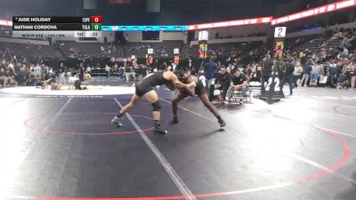 175 lbs Consi Of 8 #1 - Jude Holiday, Esperanza (SS) vs Nathan Cordova, Tulare Union (CS)