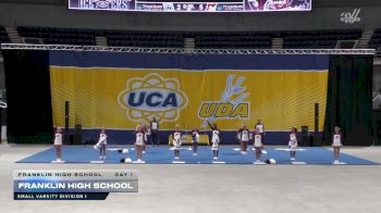 Franklin High School - Franklin High School [2025 Small Varsity Division I Day 1] 2025 UCA Space Center Regional