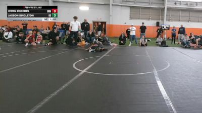 68 lbs Round 2 (4 Team) - Owen Roberts, Donahue WA vs Jaxson Singleton, Ohio Gold