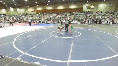 54 lbs Consi Of 16 #2 - Juliana Trinidad, NorCal Elite vs Tyrese Bliss, Fallon Outlaws WC