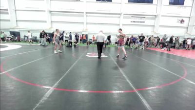 S-150 lbs Semifinal - Logan D`Agostino, NY vs Austin Rhodes, MI