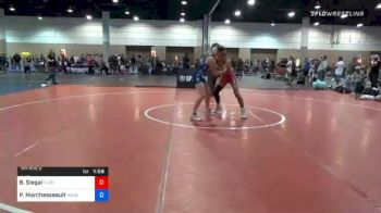 149 kg Prelims - Bear Bryant Siegal, Florida vs Preston Marchesseault, Mayo Quanchi Wrestling Club