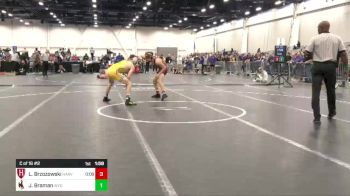 125 lbs C Of 16 #2 - Logan Brzozowski, Harvard vs Jack Braman, Wyoming