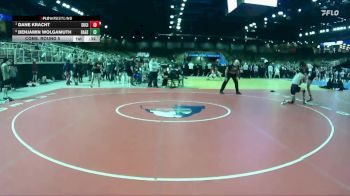 165 lbs Cons. Round 5 - Dane Kracht, Social Circle vs Benjamin Wolgamuth, Hagerty