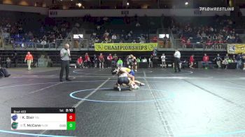 141 lbs Round Of 16 - Kaden Blair, Toledo vs Thomas McCane, Florida