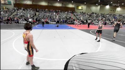 130 lbs Semifinal - Hunter Smokey, Douglas County Grapplers vs Drake Mello, Durham Elite