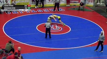 147 lbs Quarterfinal - David Pitkis, Council Rock South vs Rockson Ryer, Pine Richland