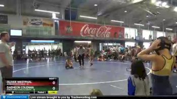 65 lbs Finals (2 Team) - Oliver Westphal, Alabama Elite Gold vs Daemeon Coleman, Panda Wrestling Academy