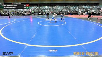 46 lbs Quarterfinal - Arlow Cervantes, Grizzly Wrestling Club vs Maxton Fraites, Capital City Wrestling Club