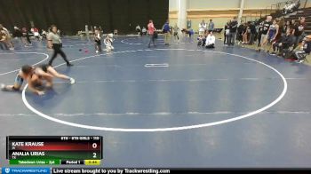 110 lbs Quarterfinal - Kate Krause, IA vs Analia Urias, TX