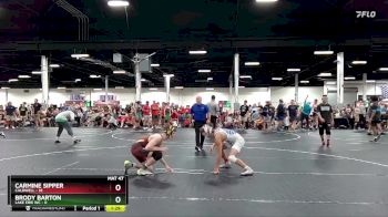 120 lbs Round 3 (4 Team) - Brody Barton, Lake Erie WC vs Carmine Sipper, Caldwell