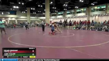 152 lbs Round 3 (8 Team) - Cory Fuller, Franklin Blue vs Quaid Hinshaw, Team Ali