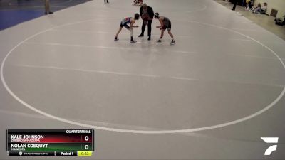 80 lbs Quarterfinal - Nolan Coequyt, Minneota vs Kale Johnson, Zumbrota/Mazeppa