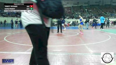 108 lbs Consi Of 16 #1 - Trinity Rickner, Glenpool JH vs Katie Pruett, Catoosa High School Girls