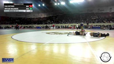 160 lbs Round Of 16 - Cali Bittner, Broken Arrow Girls Junior High vs Brylee Waldman, Chandler JH Girls