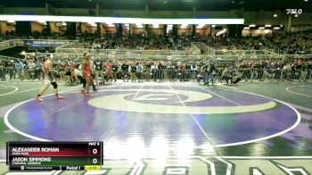 165 1A Quarterfinal - Alexander Roman, Avon Park vs Jason Simmons, Cardinal Gibbons