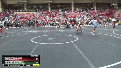 160 lbs Round 5 - Temprence Watson, Terminator Wrestling Academy vs Tynsley Leonard, Maize Wrestling Club