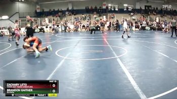 105 lbs Cons. Round 3 - Zachary Leto, Tampa Bay Tigers Wrestling vs Brandon Gaither, Olympia