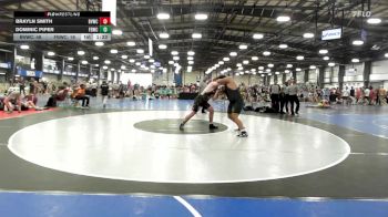 285 lbs Rr Rnd 1 - Brayln Smith, Buffalo Valley Black vs Dominic Piper, Fight Barn WC
