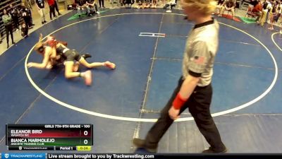 100 lbs Quarterfinal - Eleanor Bird, Wasatch WC vs Bianca Marmolejo, Aniciete Training Club