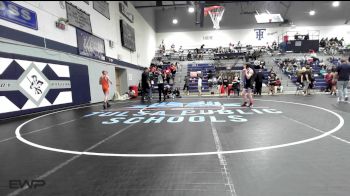 106 lbs Semifinal - Joseph Beach, Victory Christian School vs Will Cass, Pawhuska Huskies JH