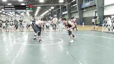 220 lbs Round Of 64 - Gavin Lopez, NC United - HSB vs Antonio Ruiz, BDTC Elite - HSB