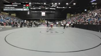 132 lbs Cons. Round 1 - Grady Lind, Hays vs Taylor Rickard, Newton