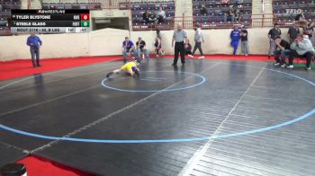 65_B lbs Consi Of 16 #1 - Tyler Blystone, River Valley vs Steele Glass, Fort Lebeouf