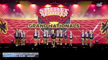 Champion All Stars - Legacy [2026 L4.2 Senior - Medium Day 2] 2026 Spirit Sports Grand Nationals