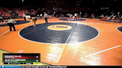3A 165 lbs Cons. Round 1 - Durango Valles, Lockport (Twp.) vs Kevin Kalchbrenner, Chicago (Mt. Carmel)