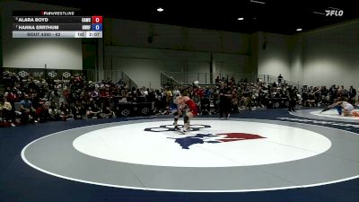 62 lbs 5th Place Match - Alara Boyd, Cardinal WC vs Hanna Errthum, USOPTC Women's Resident Freestyle Program