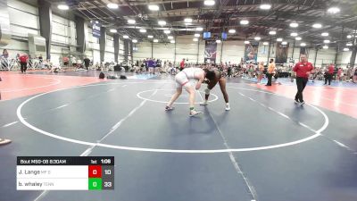 182 lbs Round Of 32 - Josh Lange, MF Dynasty vs Briar Whaley, Tennessee Wrestling Academy