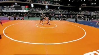 6A 185 lbs 3rd Place Match - Blake Baker, Lewisville Marcus vs Asaiya Golphin, Cibolo Steele