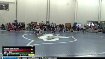 141 lbs Cons. Round 1 - Jon Mejia, New Jersey City University vs Yosef Ellis-rech, Johns Hopkins University