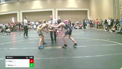 122 lbs Rr Rnd 1 - Huckleberry Nies, Casteel WC vs Travis Boisa, Nevada Elite WC