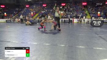 50 lbs Quarterfinal - Triss Vest, Carlisle vs Scarlett McKeown, Wilkes Barre