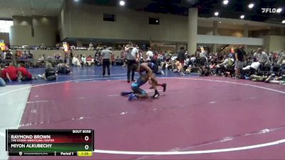 105 lbs Round 3 - Miyon Alkubechy, . vs Raymond Brown, The Storm Wrestling Center