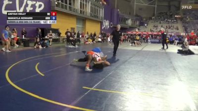 145 lbs Semis & 3rd Wb (16 Team) - Aniyah Kelly, Wartburg vs Makayla Howard, Aurora