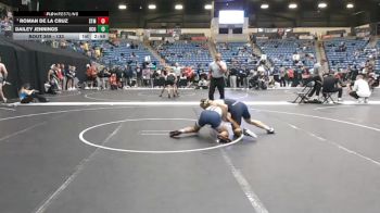 133 lbs Semifinal - Roman De La Cruz, University Of Saint Mary (KS) vs Dailey Jennings, Central Oklahoma