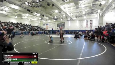 105 lbs 3rd Place Match - Aubrey Soto, Camarillo vs Alyssa Marquez, Chaffey