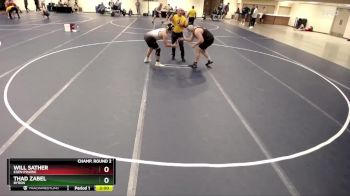 285 Championship Bracket Champ. Round 2 - Will Sather, Eden Prairie vs Thad Zabel, Byron