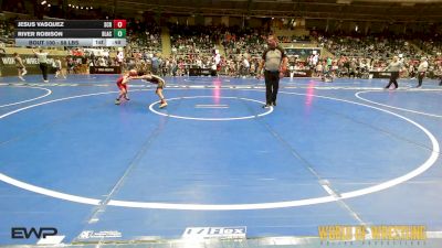 58 lbs Consi Of 16 #2 - Jesus Vasquez, Steel City Reloaded vs River Robison, Black Fox Academy