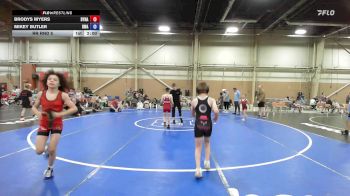 76 lbs Rr Rnd 5 - Brodys Myers, Dynasty Aftermath - BK6E vs Mikey Butler, Roundtree Wrestling Academy - BK6E